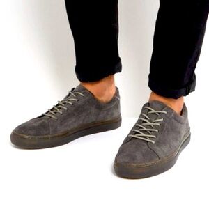 Vagabond Unisex Size EU 37/ US 6.5 Paul 2.0 Gray Suede/nubuck Leather Sneaker